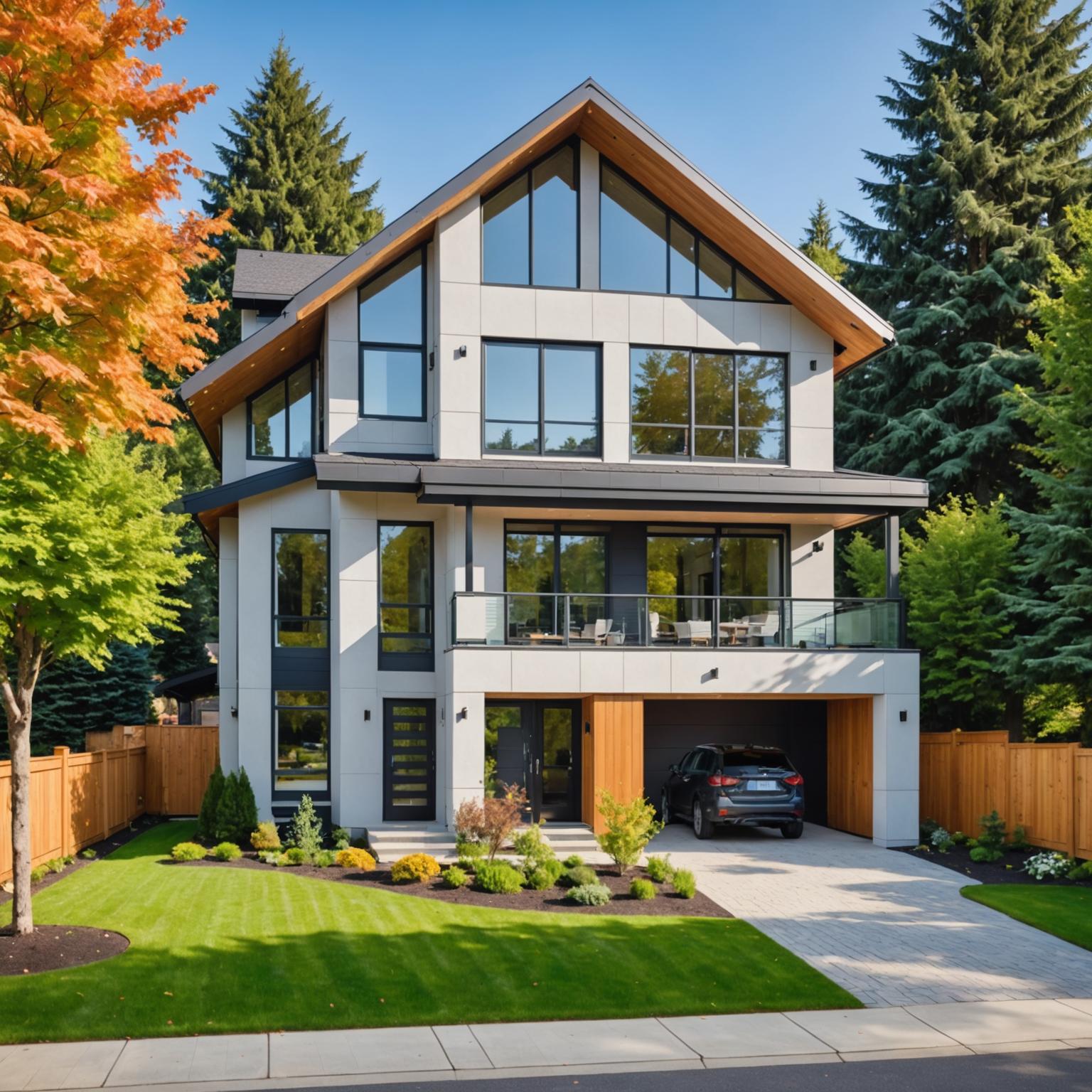 Completed construction project
